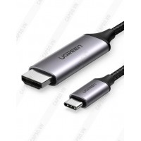 Cáp chuyển đổi USB C to HDMI dài 1.5m cao cấp hỗ trợ 4K 2K @60Hz Ugreen 50570